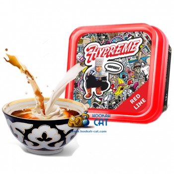 Табак для кальяна Hypreme Hardbass Red Line (Хайприм Чай с Молоком Средняя Линейка) 100г Акцизный